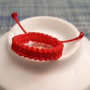 Lucky Red String Ring