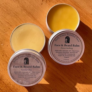 Bálsamo de cera de abejas para rostro y barba