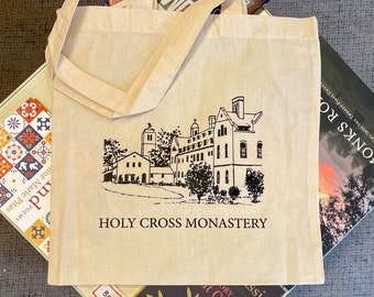 Holy Cross Monastery Cotton Book Tote