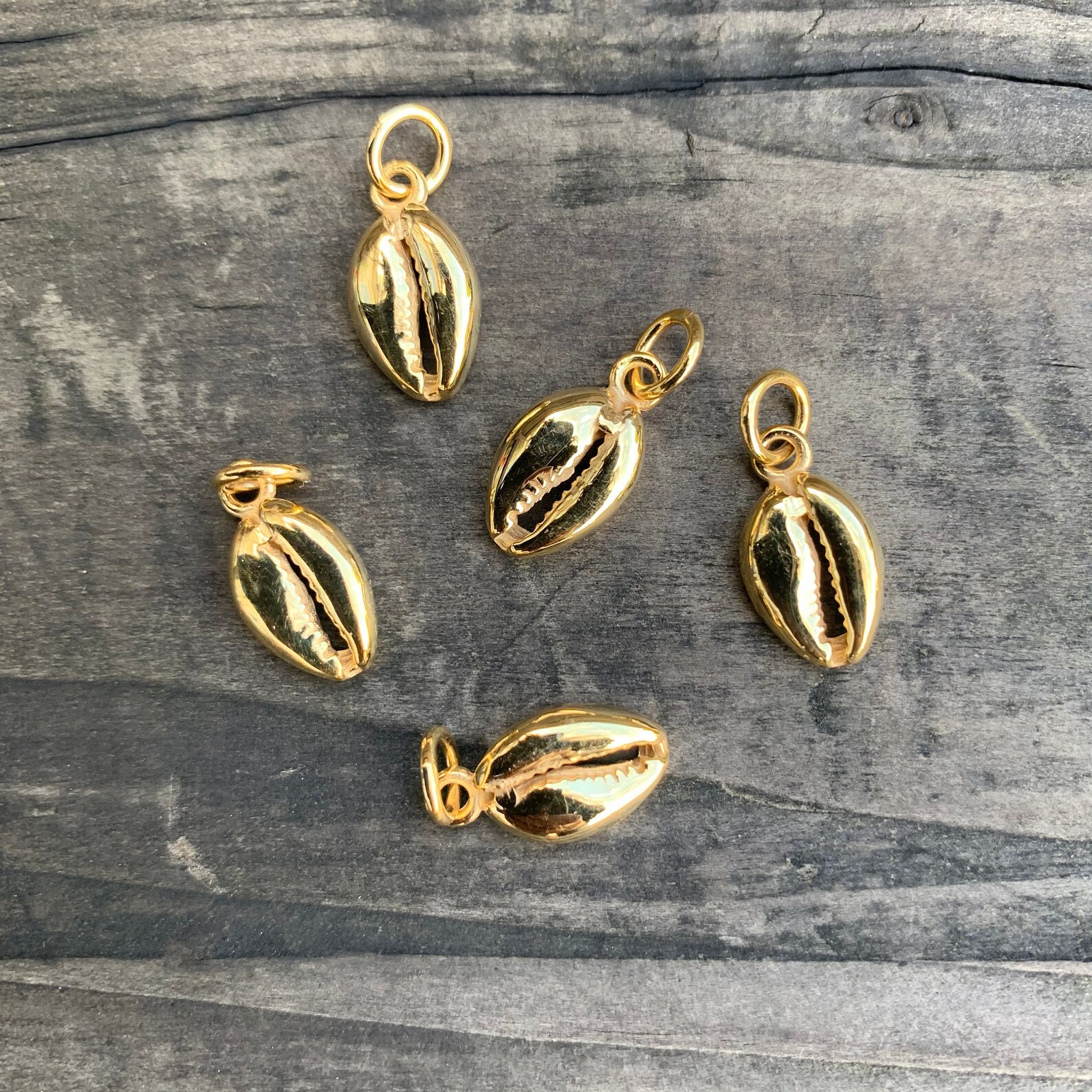 9ct Yellow Gold Cowrie Shell Pendant Yoni Vulva Vagina - Etsy