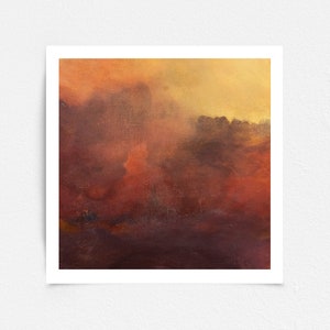 Colorful Clouds in the Storm, Surrealist Stormy Weather, Nature Surrealism Sky Print, Dark Art, Giclée Print, Poster Fine Art