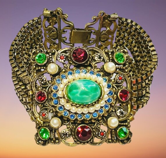 Austro Hungarian Jeweled Bracelet