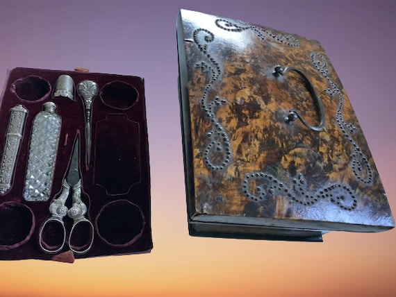 French Necessaire Sewing Etui Casket Box