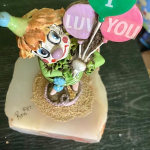 Ron Lee Clown Figurine