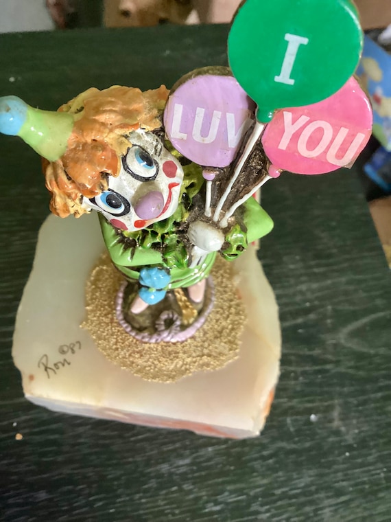 Ron Lee Clown Figurine