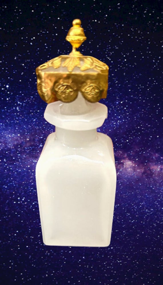 French Opaline Scent Perfume Bottle