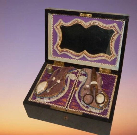 French Sewing Necessaire Casket box