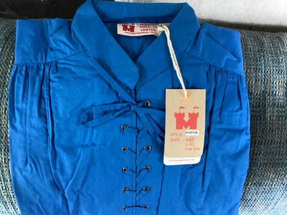 Renaissance Medieval Men’s Tunic Blouse Shirt