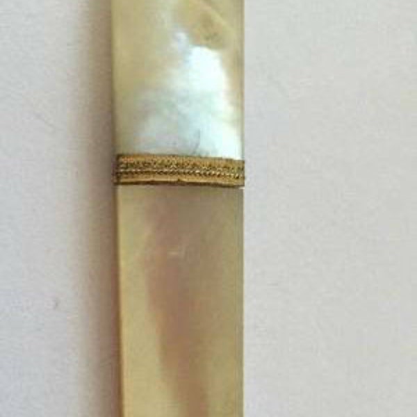 French Mother of Pearl MOP Needle Case