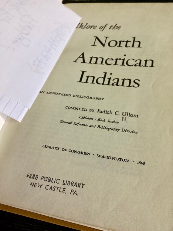 North American Indians Book