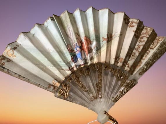 Antique French Fan