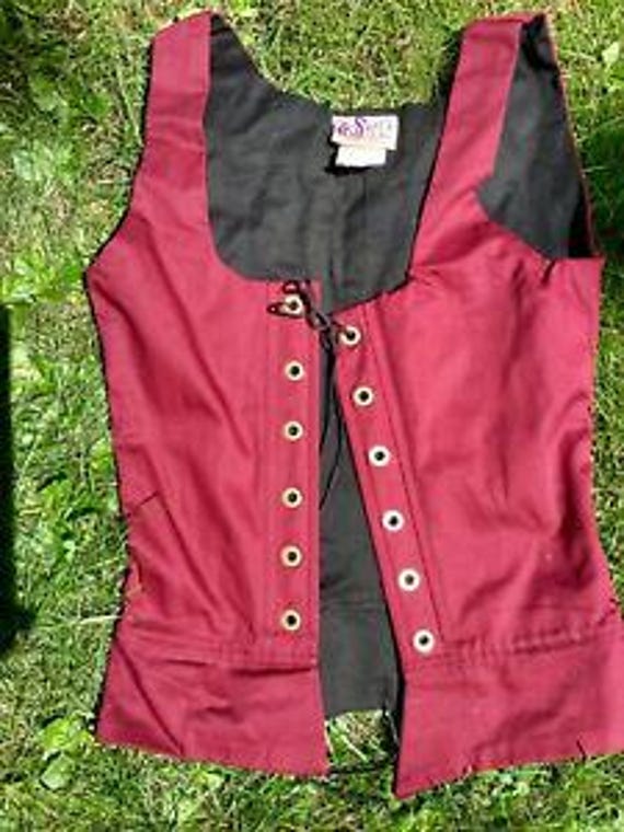 Renaissance Medieval Woman’s Corset Vest