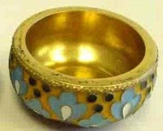 Russian Enamel Cellar