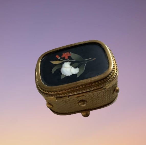 Pietra Dura Casket Box