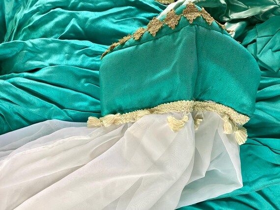 Renaissance Medieval Tudor Gown Dress with Hat He… - image 4