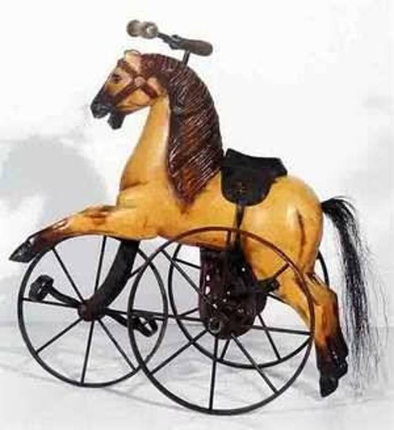 Horse Velocipide Tricycle Bike