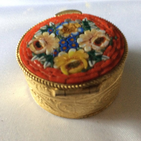 MIcromosaic Micro Mosaic Casket Box
