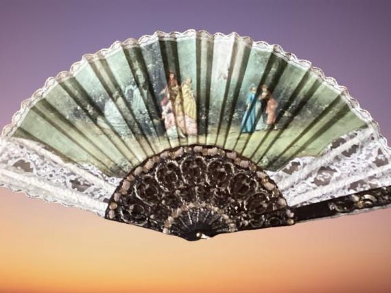 Antique French Fan