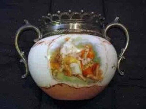 Mt Washington Opaline Sugar Bowl