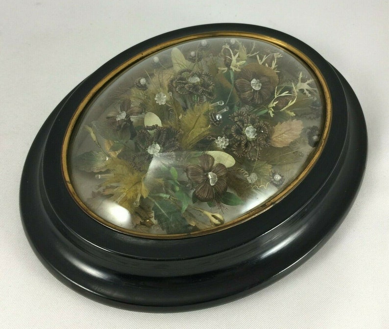 French Mourning Hair Frame Etsy