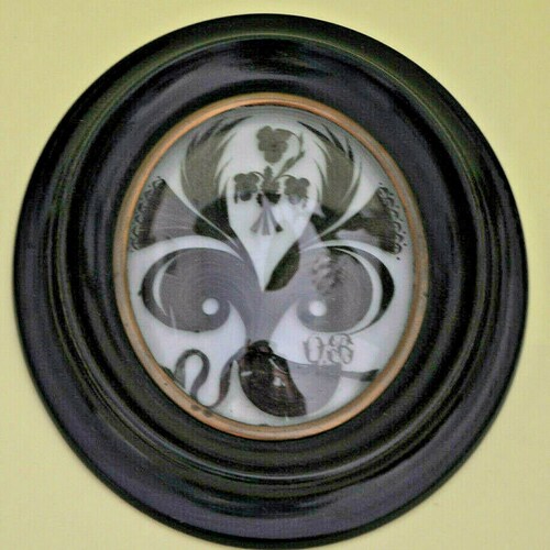 French Mourning Hair Frame Etsy