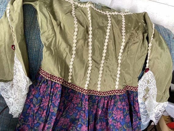 Renaissance Medieval Tudor Gown Dress Costume - image 6