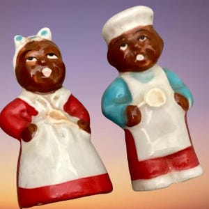Antique Salt & Pepper Shakers