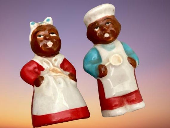 Antique Salt & Pepper Shakers