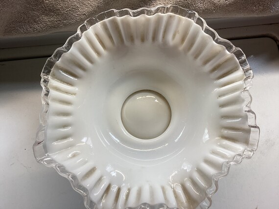 Fenton Fluted Dish