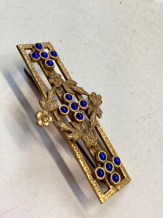 Antique Jeweled Brooch Pin