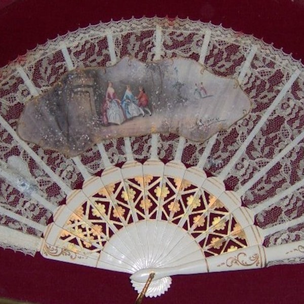 Hand Fan Frame Etsy