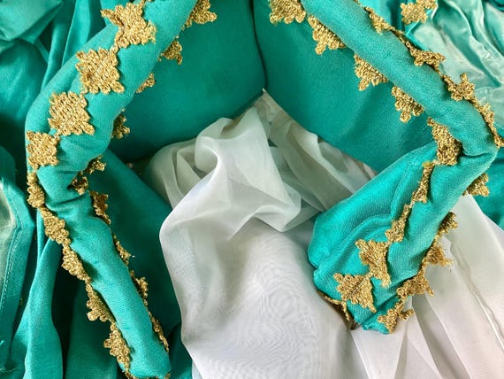 Renaissance Medieval Tudor Gown Dress with Hat He… - image 8