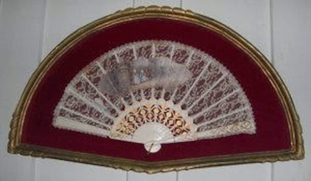 Fan Shadow Box French Eventail Fan Shadow Box - Etsy