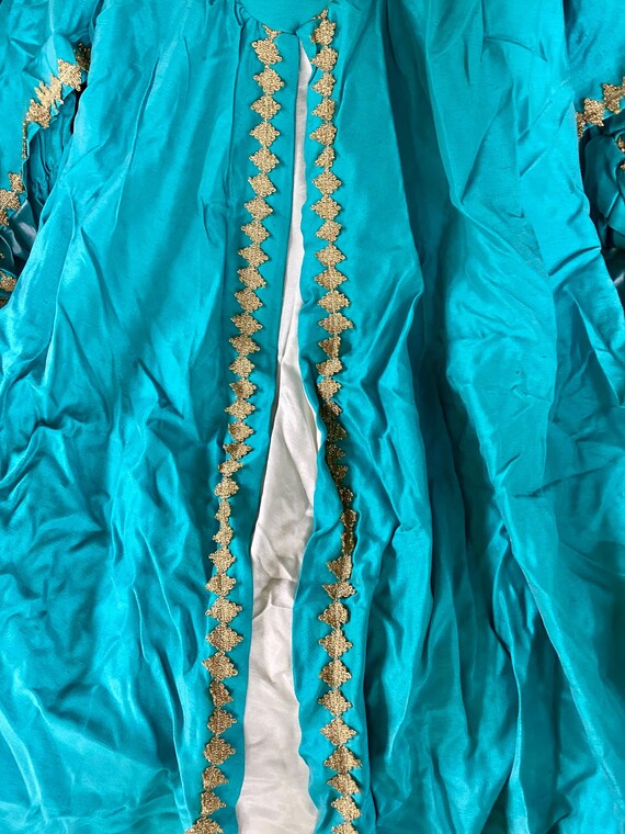 Renaissance Medieval Tudor Gown Dress with Hat He… - image 2