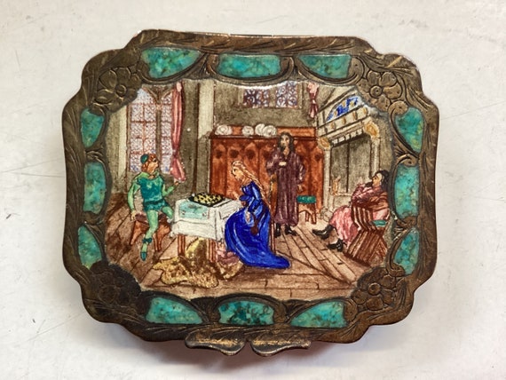 800 Silver Italian Compact