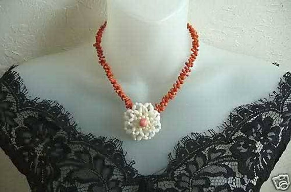 Red Coral Necklace - image 3