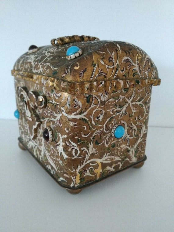Austro Hungarian Jeweled Casket Box
