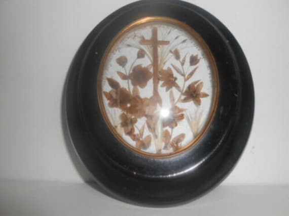 French Mourning Hair Frame