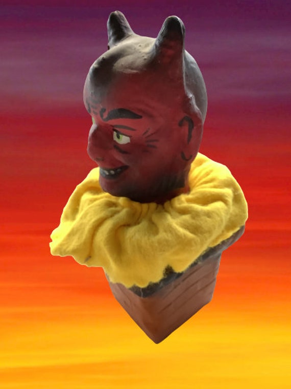 German Mache Deil Candy Container