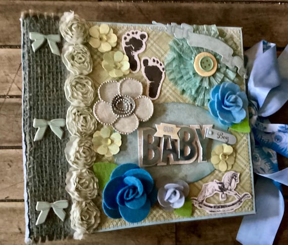 Handmade Baby Scrapbook Album
