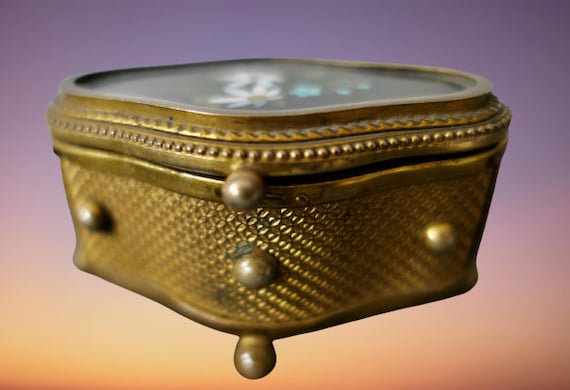 Pietra Dura Casket Box