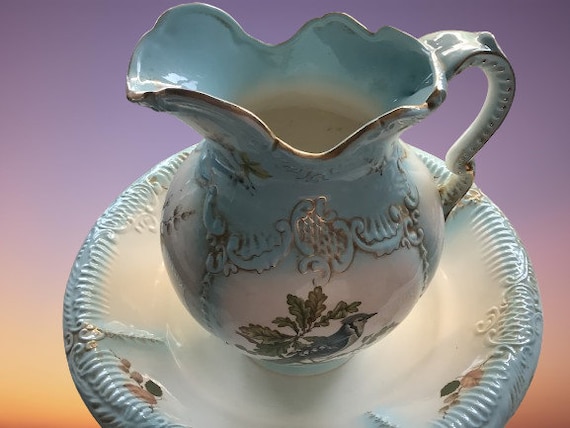 Pitcher & Water Basin