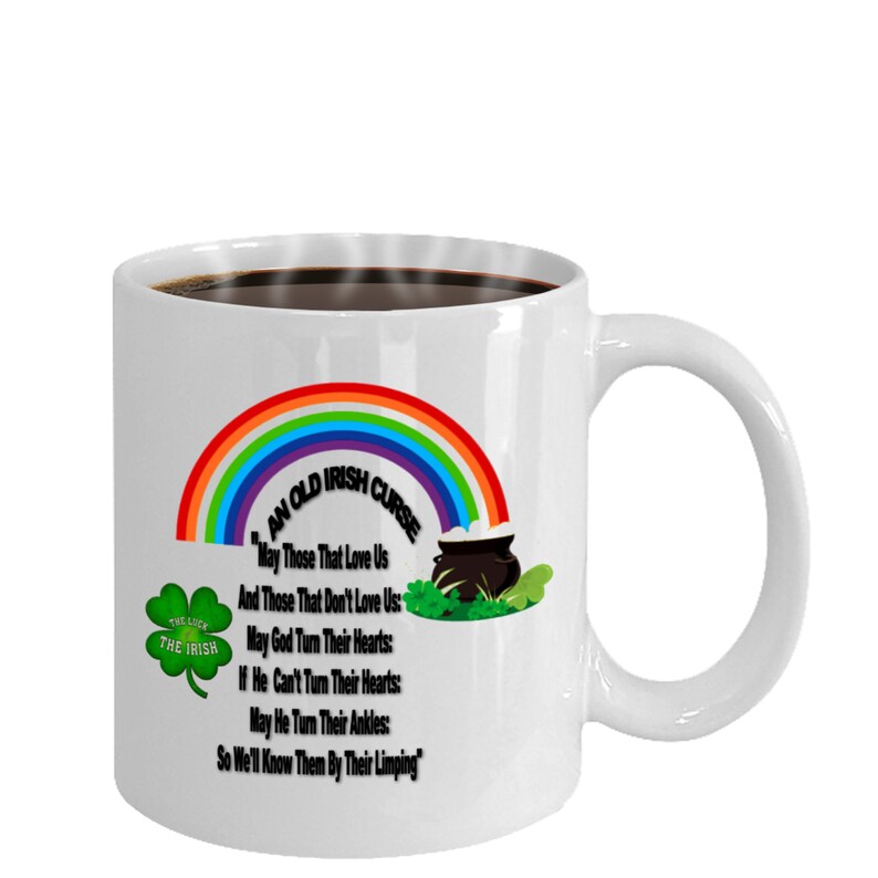 Old Irish Curse Funny Coffee MugGifts For Irish St Etsy