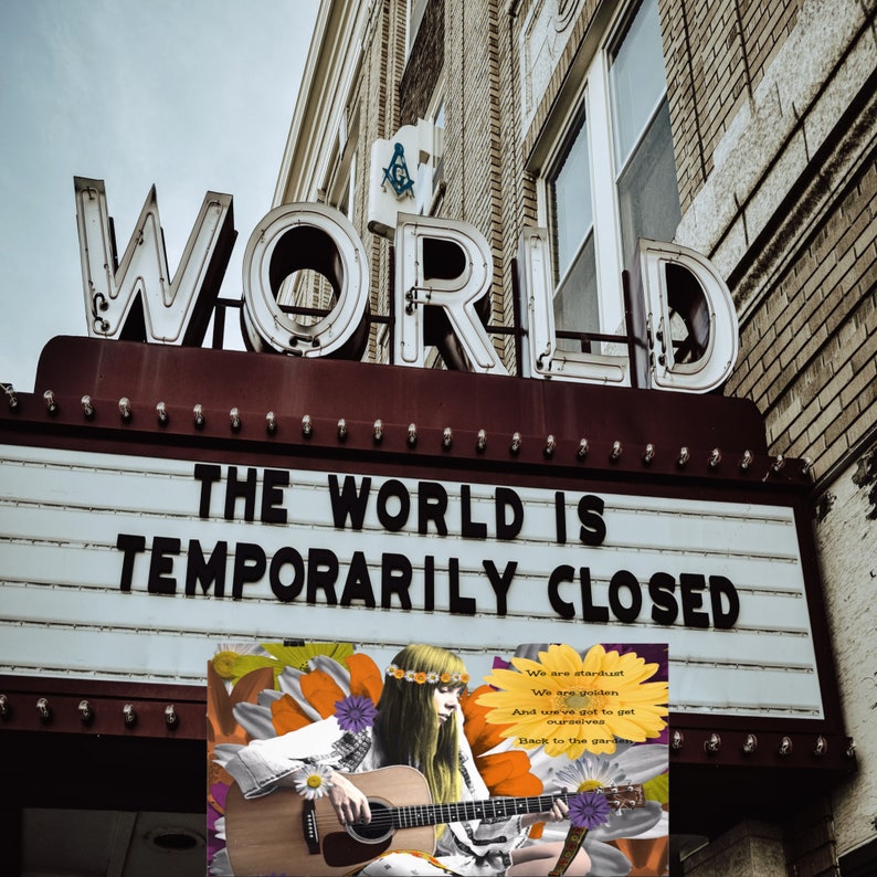 Joni Mitchell Woodstock Lyrics Poster Etsy