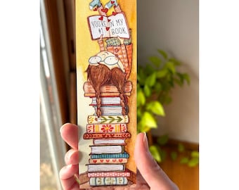 Classroom Valentine Gift (10 or 20 pack) – Book Lover Bookmark – Gift for Readers