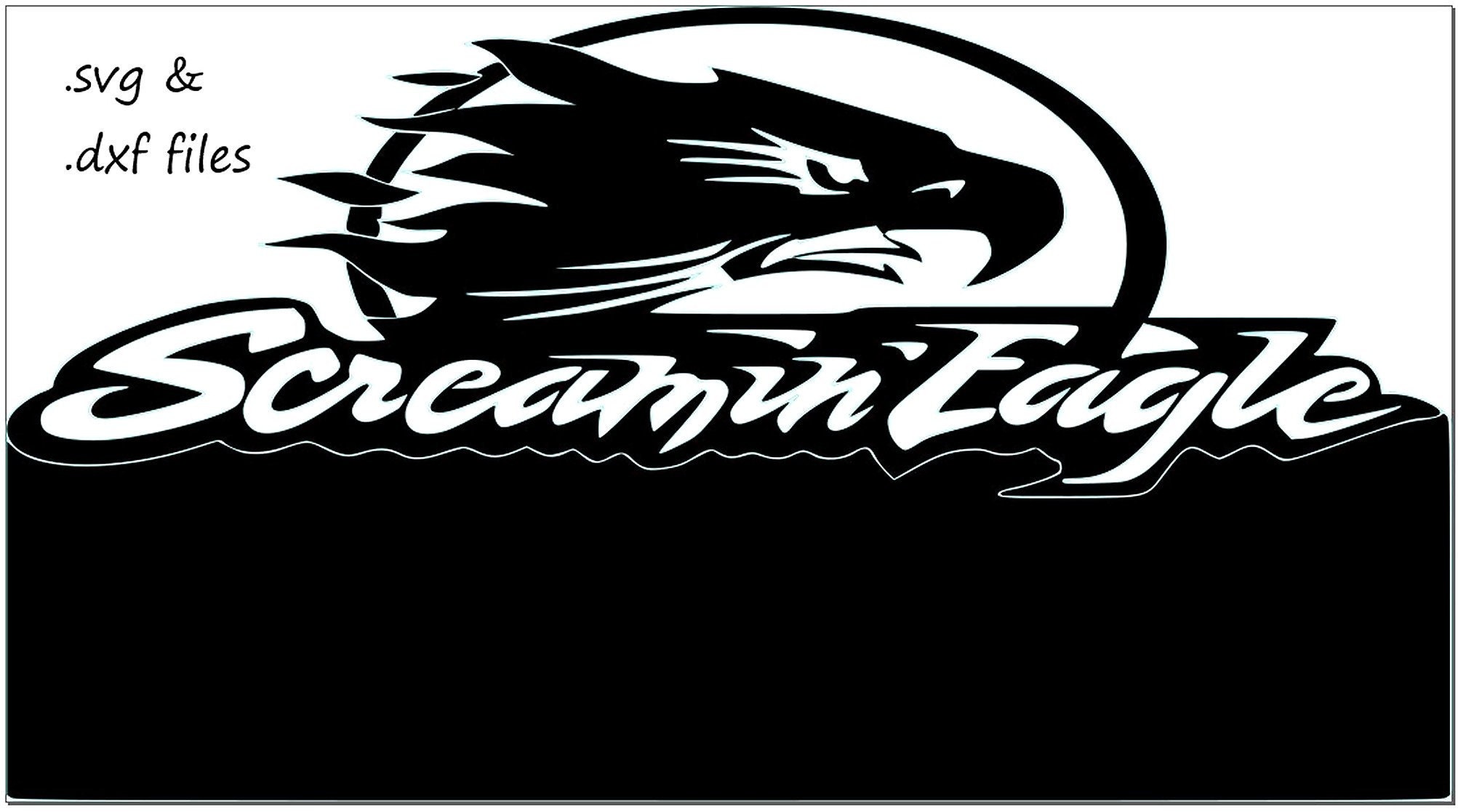 Screamin’ Eagle Dxf Svg Cutting Files - Etsy Australia