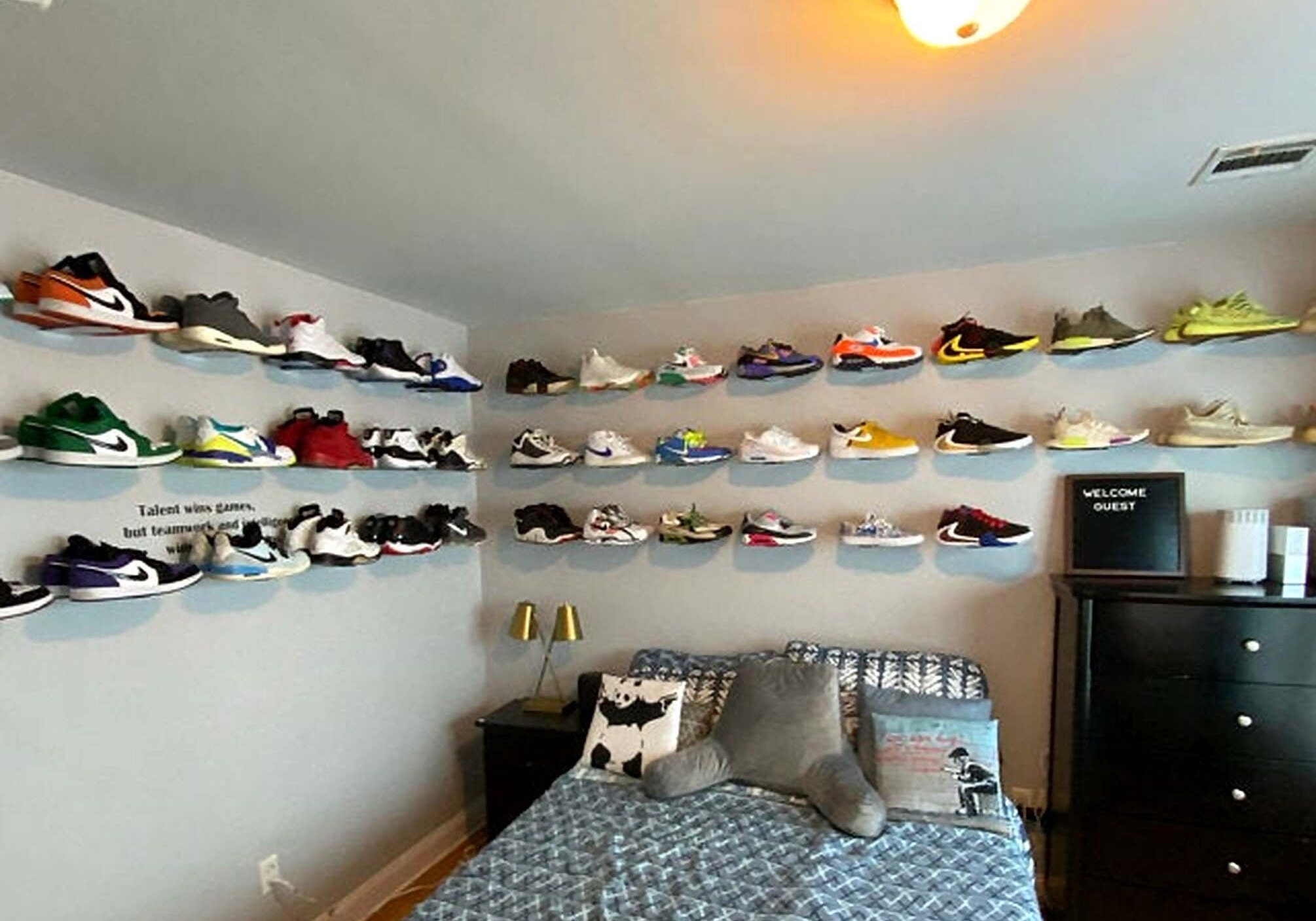 sneaker wall