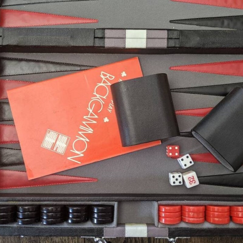 Grand Jeu de Backgammon Vintage