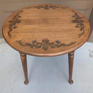 Ethan allen vintage side table - Etsy 日本