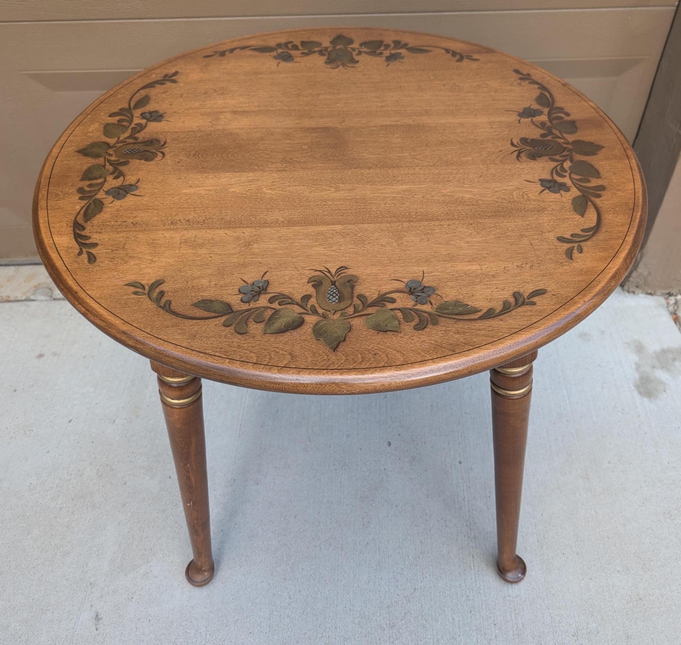 Ethan allen vintage side table - Etsy 日本